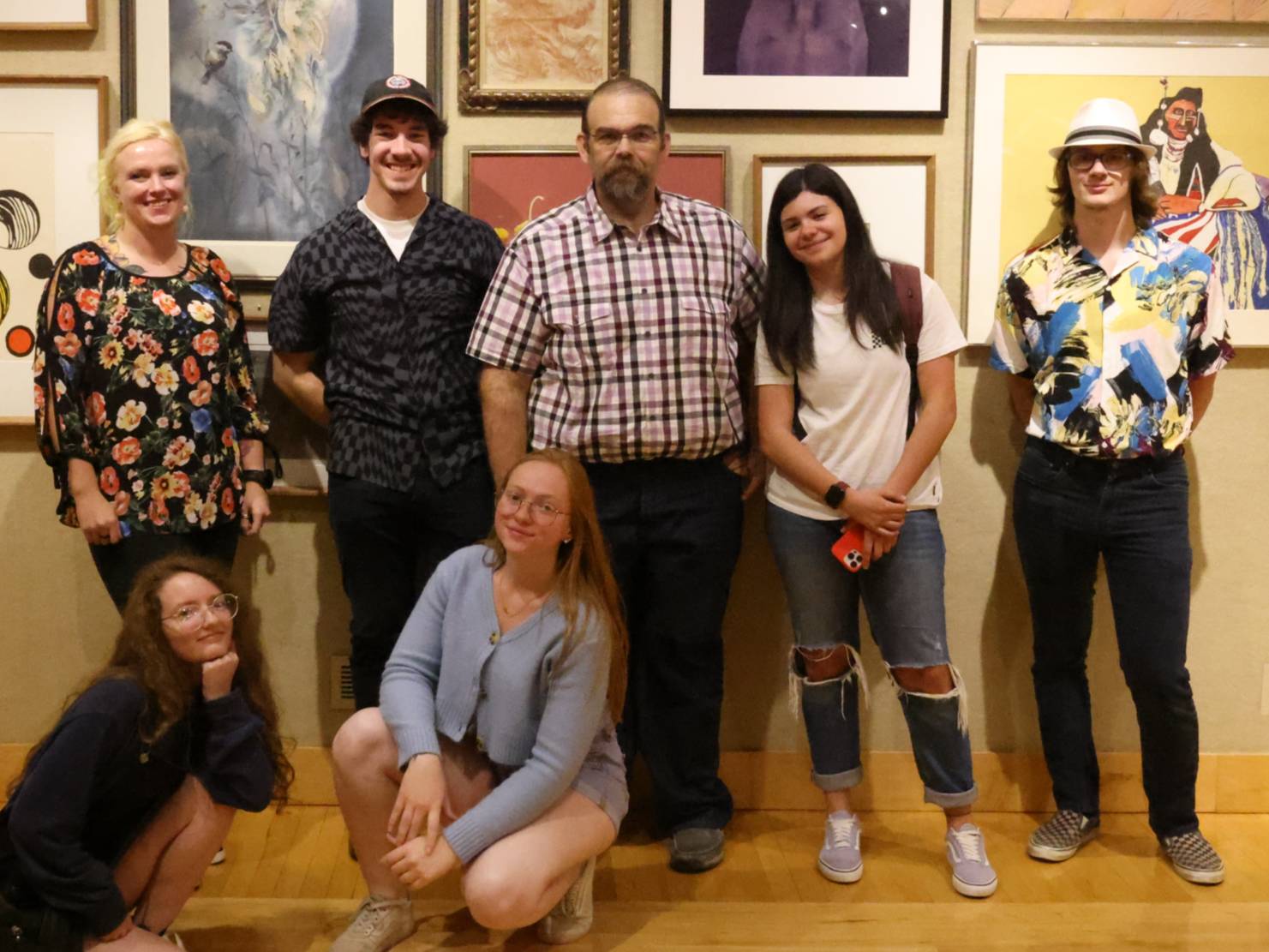 Group photo of the 2022 Art Guild