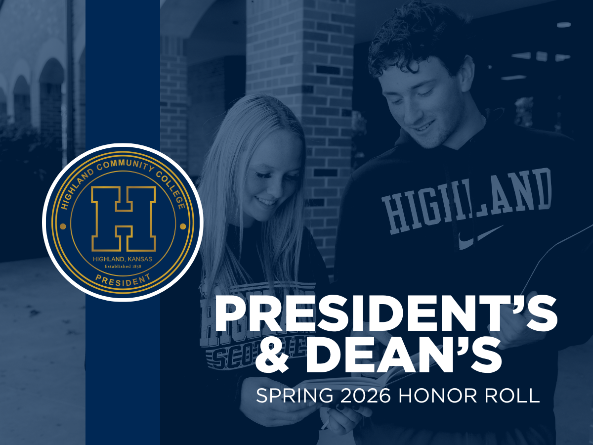Spring 2026 President's & Dean's honor Roll with HCC President seal.